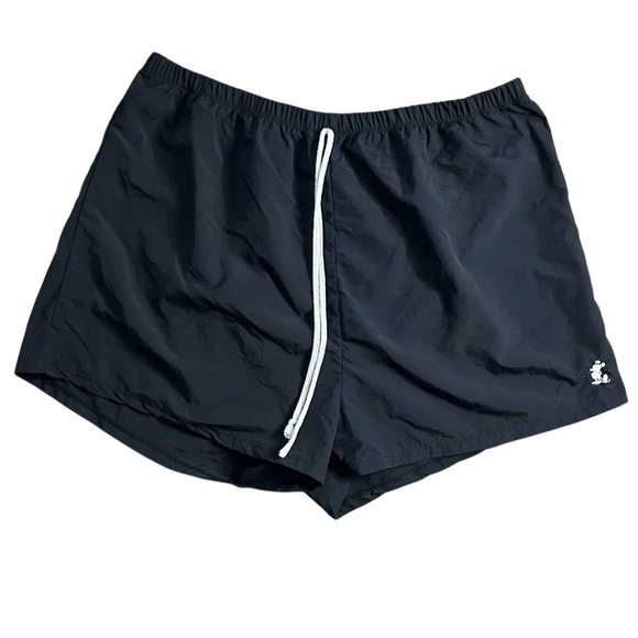 Disney Pants - Disney Parks Elastic Waist Black Nylon Mickey Mouse Running Shorts Size 2XL